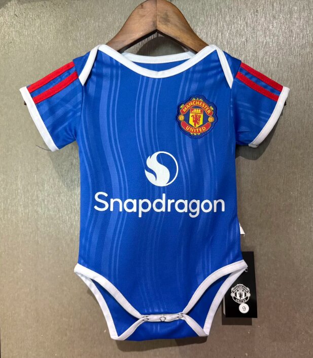 Manchester Utd 26/27 Baby Away Blue Soccer Jersey
